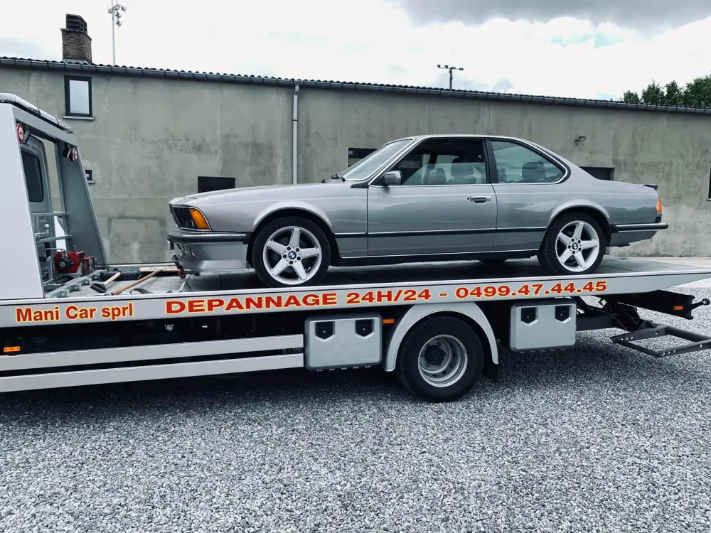 Remorquage voiture à Châtelet